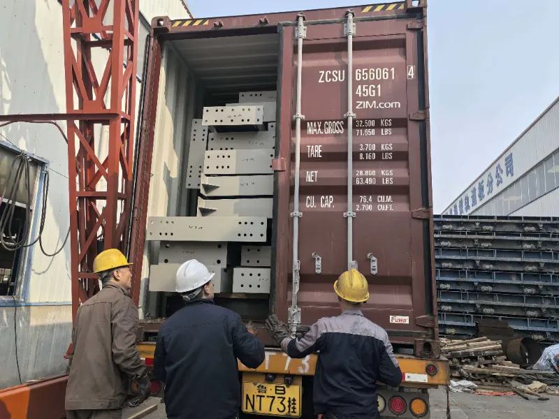 Şili'deki Büyük Ölçekli Çelik Depo Projesinin Çelik Yapı Bileşenleri Başarıyla Sevk Edildi ve Yerel Lojistik Merkez İnşaatına Destek Verildi