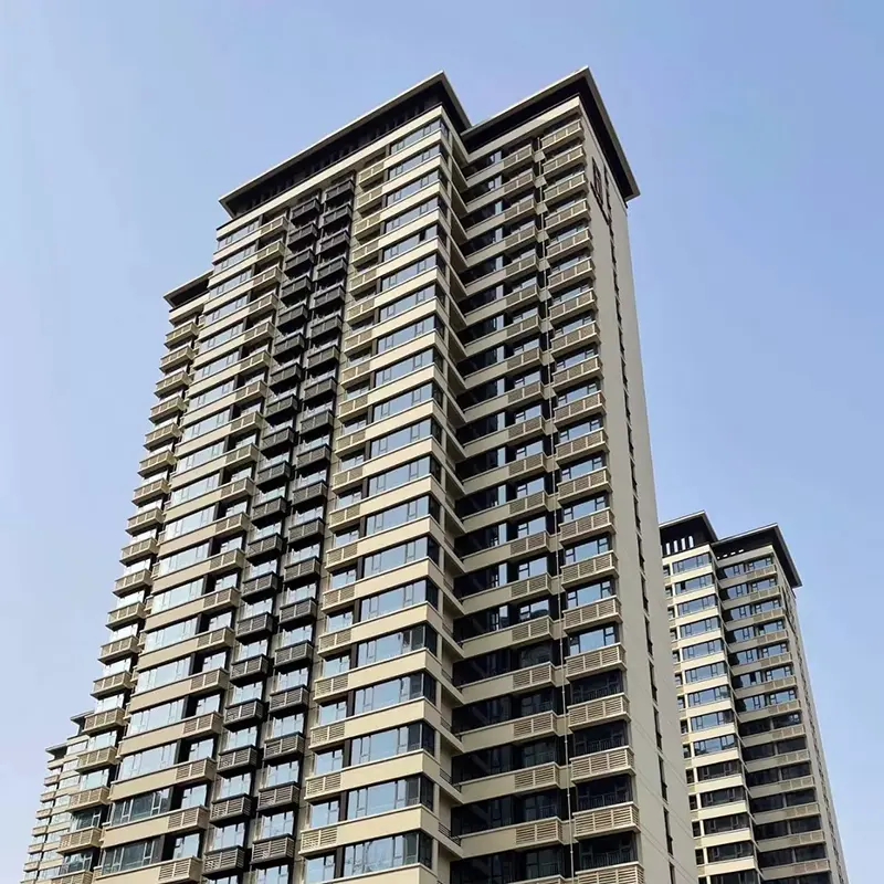 Yüksek katlı çelik yapı evi